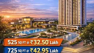  25-acre township |  furnished studios💰 525 sqft @ ₹32.50 L | 725 sft @ ₹42.95  *RERA Apr | ₹5L EOI