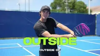 Learn This SAVAGE Pickleball Shot | Two Handed Backhand Volley