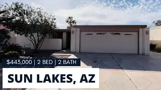 Homes For Sale Sun Lakes, Arizona $443,000, 1,473 Sqft, 2 Beds, 2 Baths (55+ Adult Community)