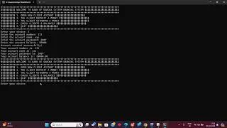 BANK MANAGEMENT SYSTEM USING C++ LANGUAGE