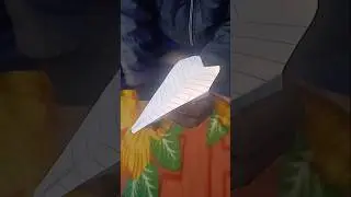 how to make a simpl paper aeroplane #paper# plane