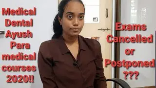 Medical & Dental exams Cancelled or Postponed 2020?