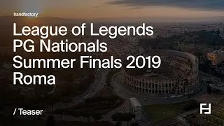 League of Legends / PG Nationals Summer Finals 2019 / Teaser