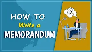 How to Write Memorandum | Step by Step Guide #memorandum #writing #memo