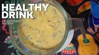 HEALTHY DRINK*winter edition* @desikitchen-madhvi#recipe#winterspecial #fypviralシviral#healthydrink 