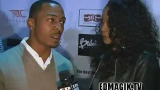RonReaco Lee Celebrity Red Carpet Interview at Jim Jones 740 Club Event