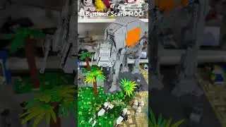 Lego Battle of Scarif MOC! Subscribe! #lego #starwars #battleofscarif #mocbuilding