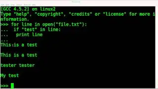 Search for String in Text like Grep in Python - Linux