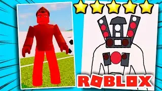 DIBUJANTE PROFESIONAL GANA en ROBLOX Speed Draw 🎮🔥Titan speakerman