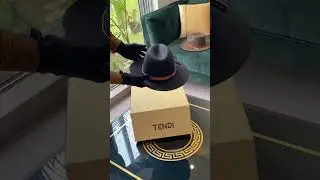 Felt Fedora Hat Black Color | Shop Online Tendi.Pk #tendipk #fedorahat #viral #shorts