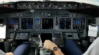 SAS Scandinavian Boeing 737 - Cockpit video of the landing - Giveaway - 