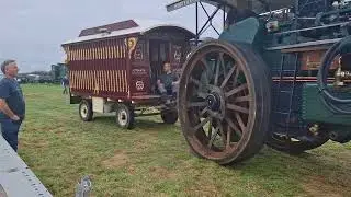 Steam Traction Engine and Living Van, Cornwall 2025