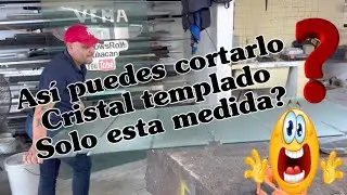 Así puedes reducir la medida de un cristal templado