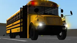 Rigs of Rods | Driving a QISD 2005 Bluebird SBCV AM Run Route. (7/16/21).