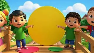 Learn Shapes for Kids 🌈 | Circle, Square, Triangle & Rectangle | Garden Fun | Little Star TV