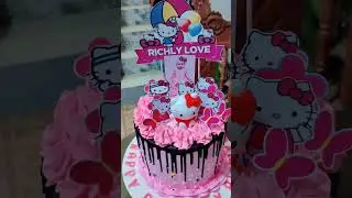Hello kitty Theme Cake 😺😺😺