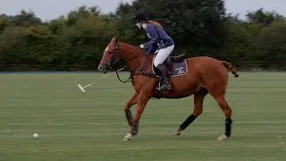 Cara at Rugby Polo Club, practising Stick and Ball on 4th September 2024.