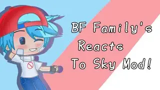 BF Family's Reacts To Sky Mod // Friday night funkin