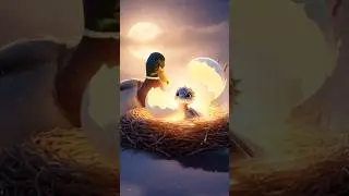 The Duck Who Raised a Dragon | An Emotional AI Fantasy Story💔😞#shortstory #emotionalstory
