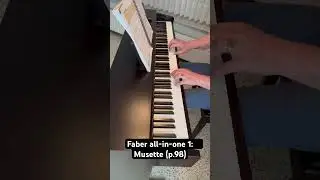 Musette/ / Faber adventures all-in-one course 1/ piano by Bor&eacute;das Dionys