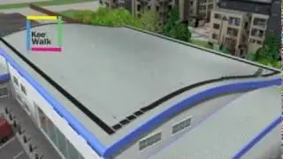 Kee Walk &mdash; система пешеходных дорожек на крыше