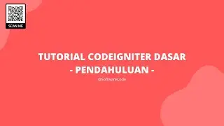 Tutorial pemula Codeigniter - Bagian Pengenalan