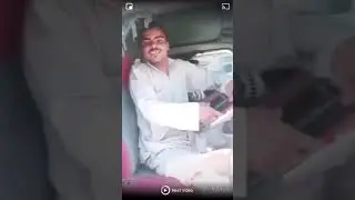 Egyptian man playing the car horn  #Funny