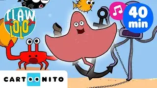 Clumsy Crab In Epic Underwater Musical | Clawlolo 🦀 Special Music 🎵 Compilation | @Cartoonito