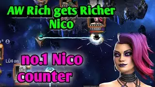 No. 1 Nico Counter for AW | Marvel contest champions | MCOC 