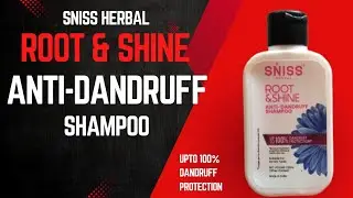 Sniss Herbal Root & shine Anti-Dandruff Shampoo | Upto 100% Dandruff  protection