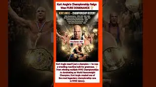 Kurt Angle&rsquo;s Championship Reign Was PURE DOMINANCE 🏆#wwe ##aew #wrestling #usa #viralvideo #wweviral
