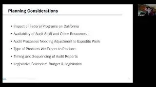 California State Auditor &ndash; Agile Oversight in Practice