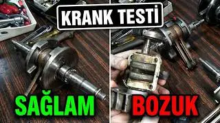 MOTOR CC HESABI STROK ÖLÇÜMÜ VE KRANK KOL BOŞLUĞU ALTIN DEĞERİNDE VİDEO