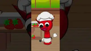 Who Stole Red Strawberry Of Chef Sprunki Raddy??? Incredibox Sprunki Story