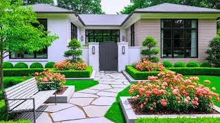 Small Front Yard Luxury Makeover | Stunning Entryways with Garden Gates & Elegant Arches