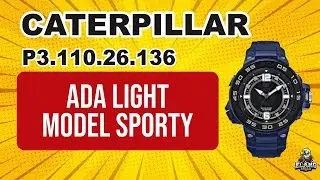 CATERPILLAR P3.110.26.136 : JAM TANGAN CATERPILLAR ADA LIGHT MODEL SPORTY TERBARU (2026)