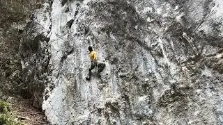御前岩　キルフィンガー 7c