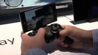 CES 2015 Sony PS4 Remote Play на Android-телефоне Xperia Z3