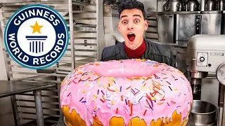 طعام عملاق اتحداك ما تجوع !😋🍩