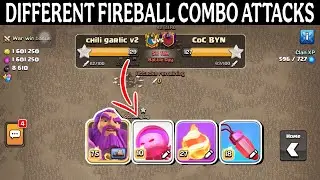 Iba’t ibang Fireball Combo Attacks sa Low Townhall Pataas | Chili Garlic v2 vs Coc Byn 