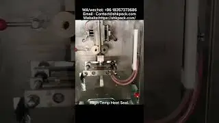 Vertical granule packaging machine #keypackintelligent #factory#rice #foodtech #manufacturing