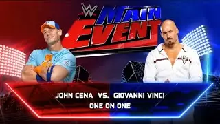 Джон Сина против Джованни Винчи: симуляционный матч WWE 2K25
