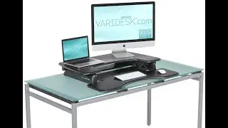 VARIDESK Height Adjustable Standing Desk Pro Plus 30 REVIEW
