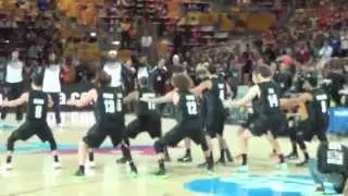 New Zealand's Haka against Team USA - Spain 2014 FIBA Basketball World Cup Bilbao
