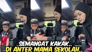 HAPPY BANGET ‼️MAMA PAULA ANTAR KIANO SEKOLAH, MAMA AJARKAN INI SAMA KIANO @galerikiano 