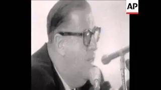 SYND 27-12-71 ABBA EBAN HOLDS A PRESS CONFERENCE