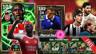 TRÙM DMF P. VIEIRA VÀ THE ROCK DESAILLY XUẤT HIỆN, KONAMI PHÁT FREE QUÀ NOEL NGON LUÔN🎄|| Efb 2026
