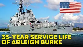 USA: the service life of 12 Arleigh Burke destroyers will be extended
