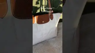 Longchamp Le Pliage, first luxury bag🥹 #longchamplepliage #longchamp #bag #asmrunboxing #unboxing