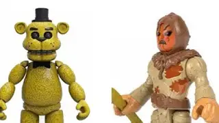 Extreme Scare Competition | Scarecrow Vs Freddy | DC Kids | Imaginext | Toy Review and Creative play